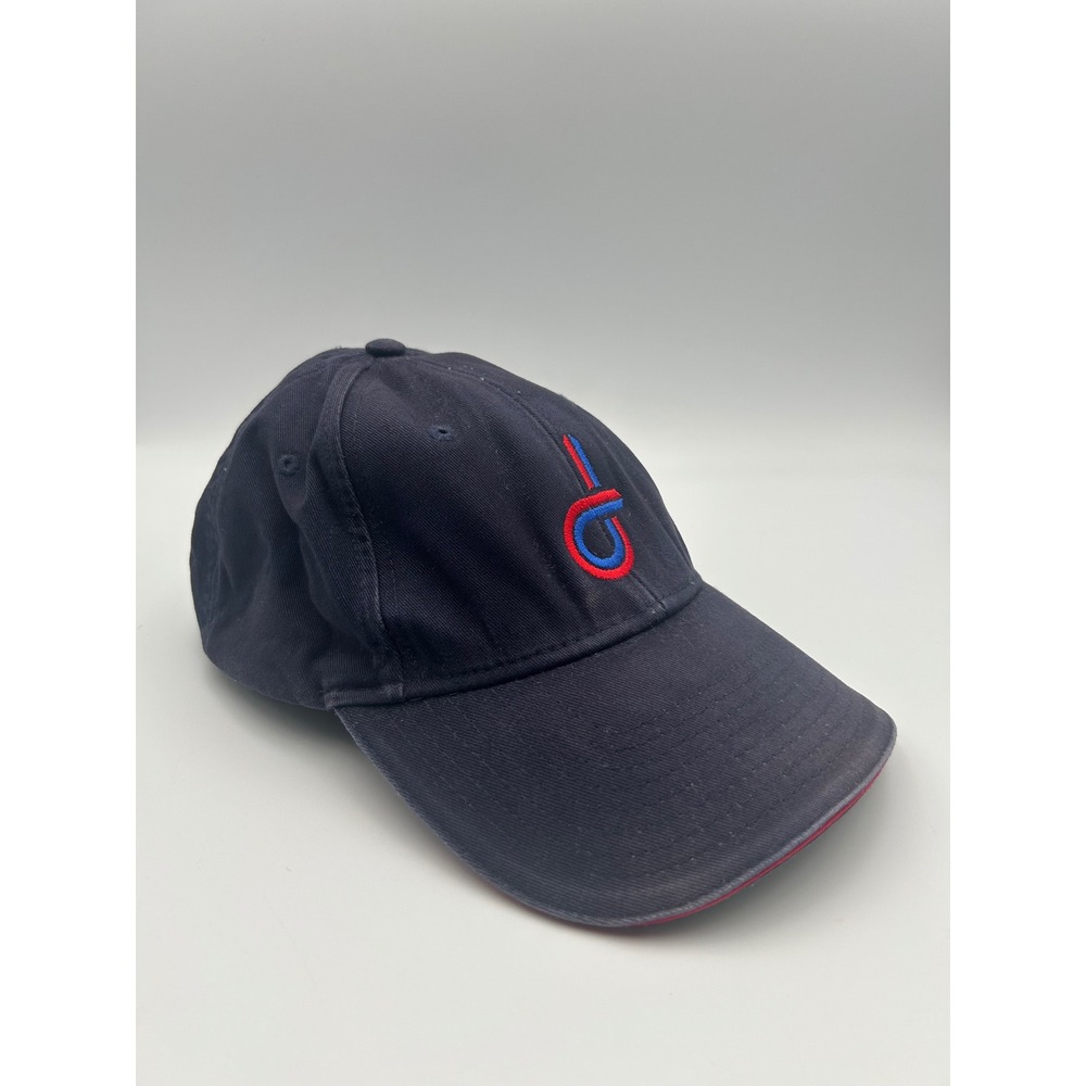 Jefferson Lines Bus Company Cap America Navy Blue Baseball Hat Adjustable Strap